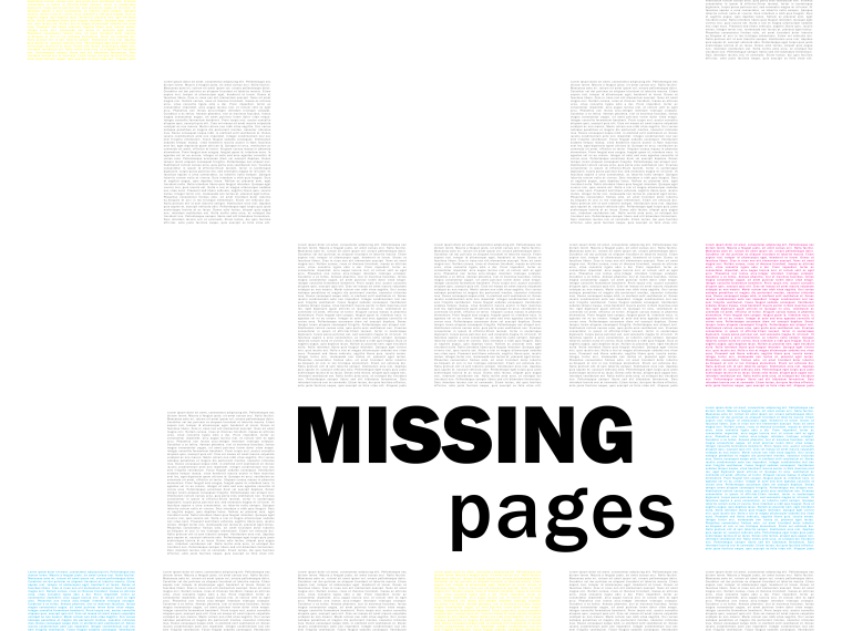 Missing Pages logo 