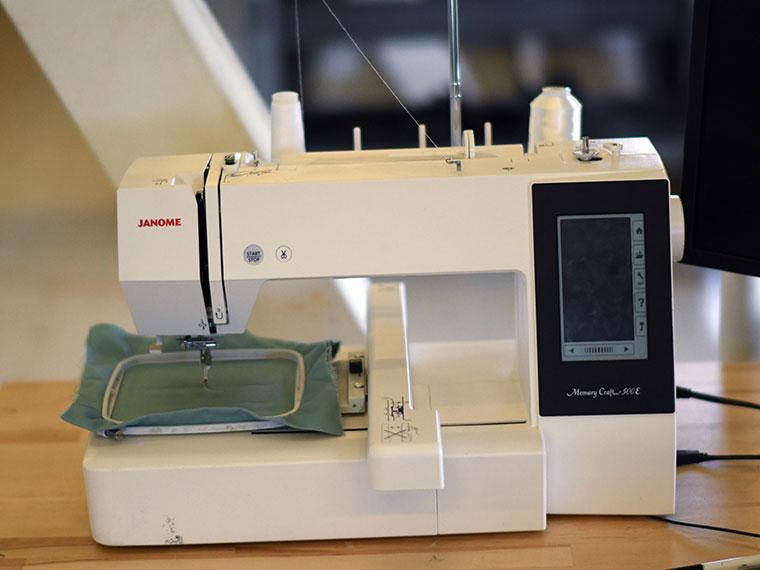 Janome embroidery deals machine