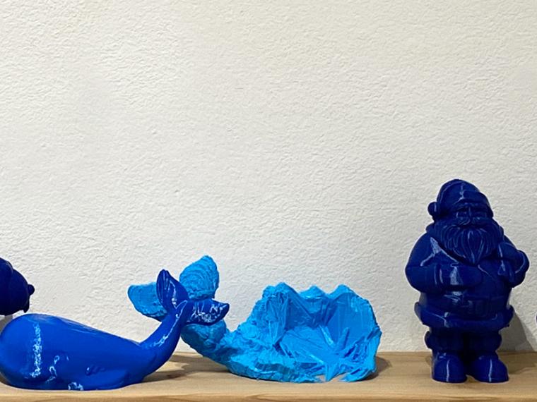 Soheila Esfahani, Been T[Here] Series (detail), 2022, 3D Printed Resin