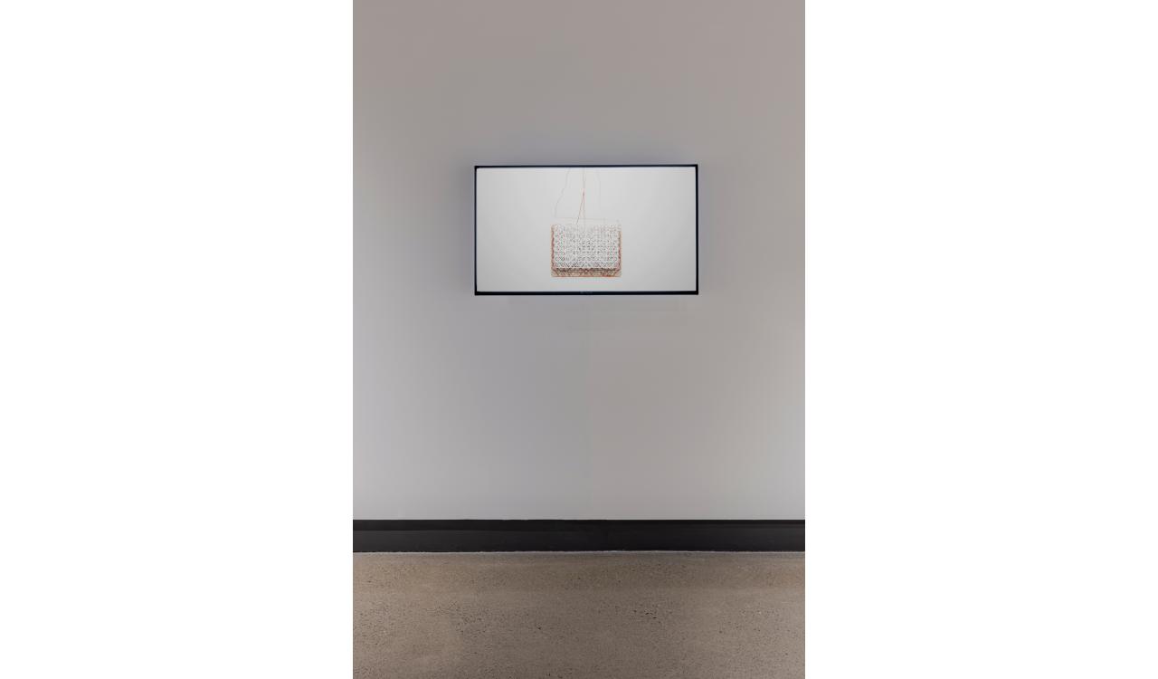 Omar Badrin, I will never be as good as my grandmother, 2021, (Fibreworks 2022, Installation, Cambridge Art Galleries), Photo by Toni Hafkenscheid⁠
