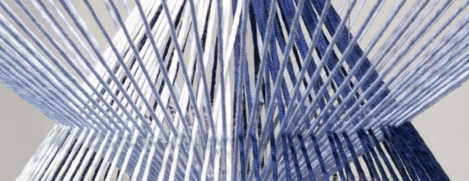 Sofia Eleni Escobar, Mirrored (detail), cotton thread, plexiglass, 2023. Image courtesy of the artist.