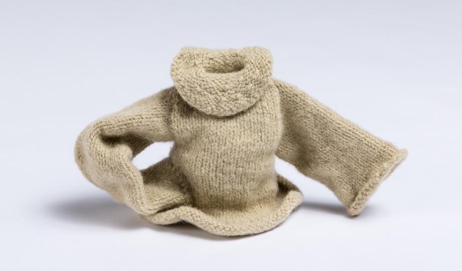 Sylvia Kind, 9 Impossibly Small Sweaters (detail). 2007. Photo: Scott Lee