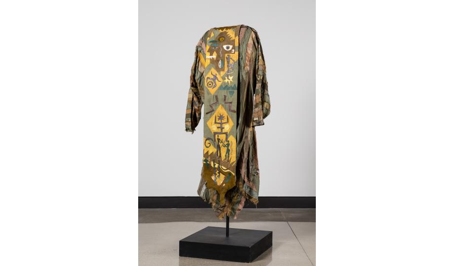 Tim Jocelyn, Ooga Booga Dress and Tabard, 1984. Photo: Scott Lee